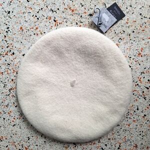 David And Young 100% Wool Beret Hat